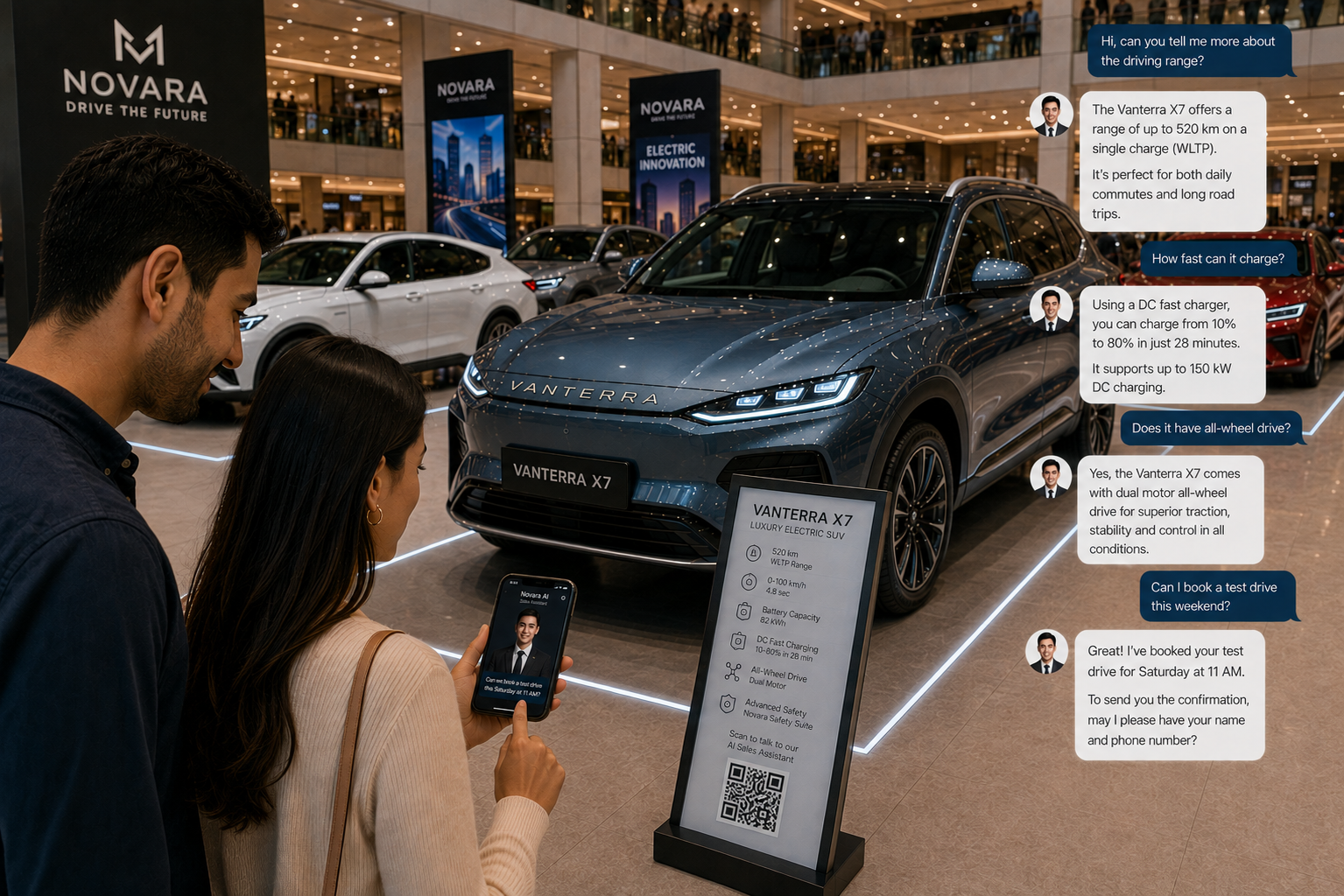 AUTOMOTIVE & SALES: Customers are interested. But a salesperson isn't always there.