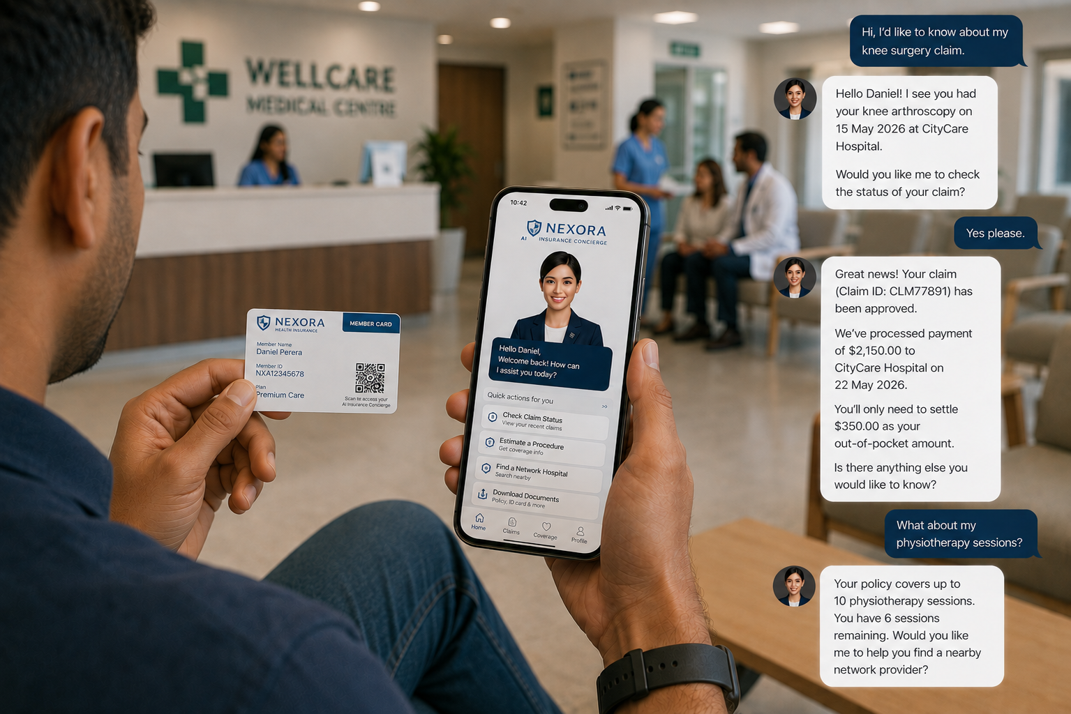 HEALTHCARE & INSURANCE: Simple questions can become complicated customer journeys.