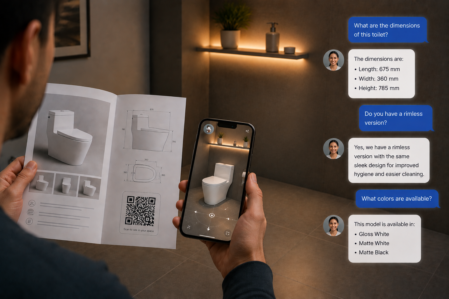 PRODUCT MARKETING: A brochure can show the product. It can't let customers experience it.